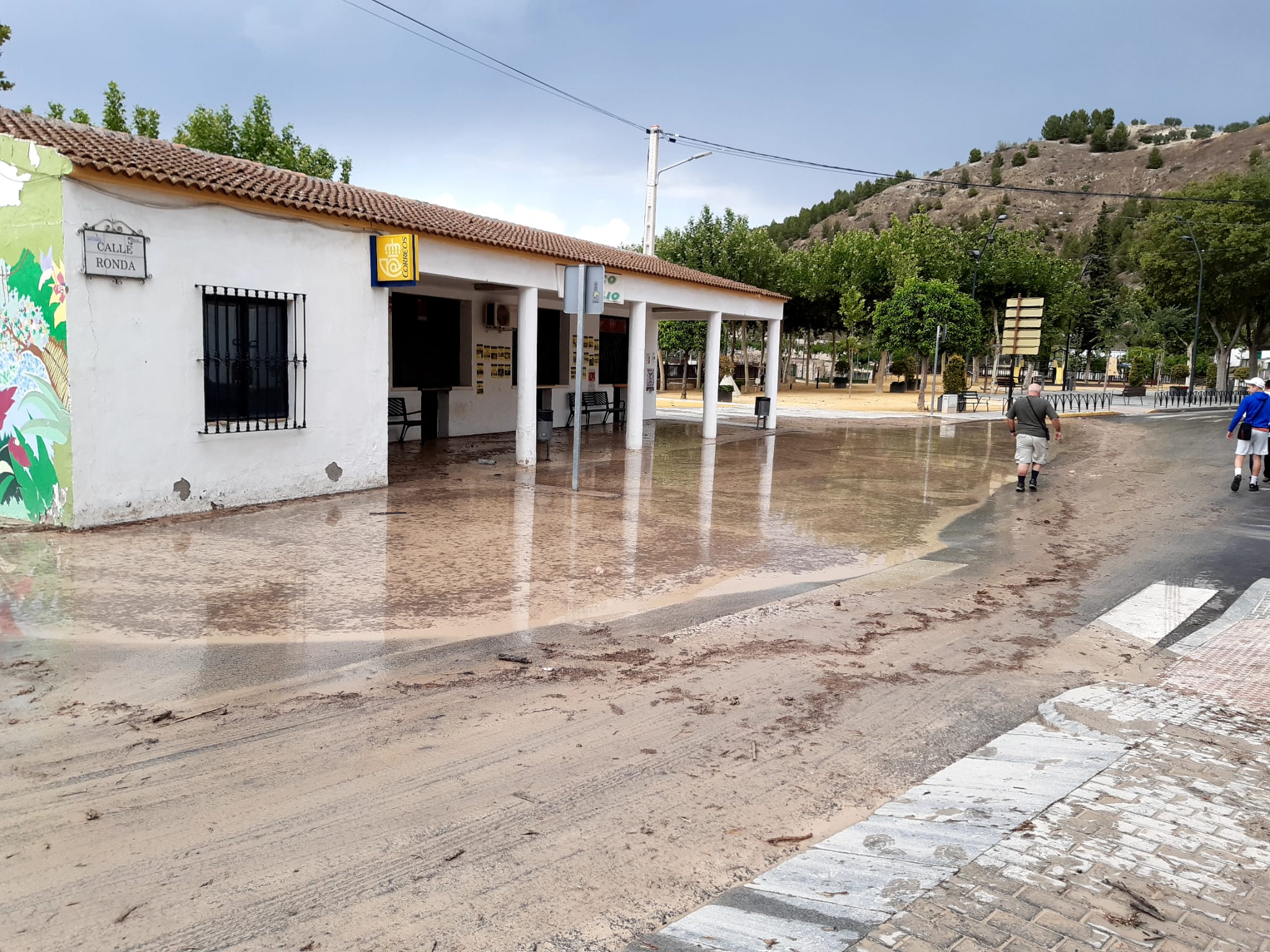 Desbordamiento Arroyo Blanco en Jauja