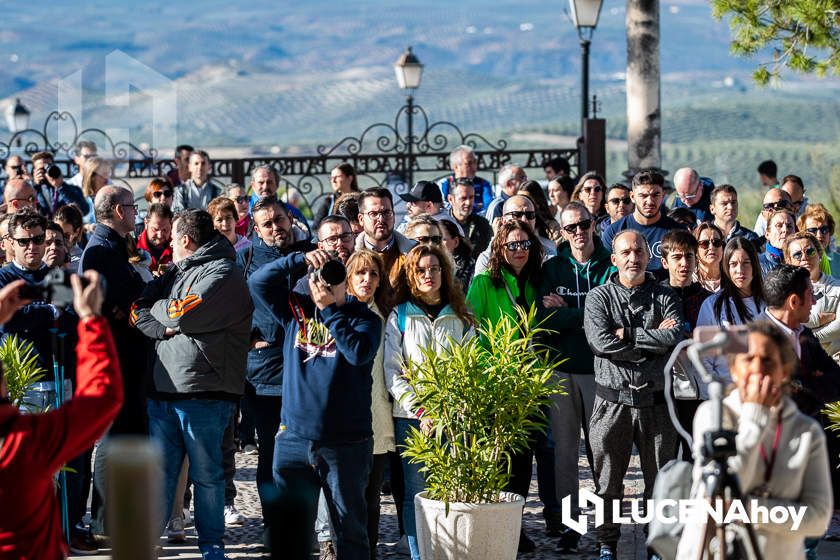 GALERÍA: La Virgen de Araceli sale en procesión de rogativa por la lluvia alrededor de su Santuario