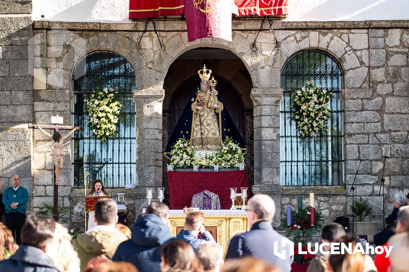 GALERÍA: La Virgen de Araceli sale en procesión de rogativa por la lluvia alrededor de su Santuario