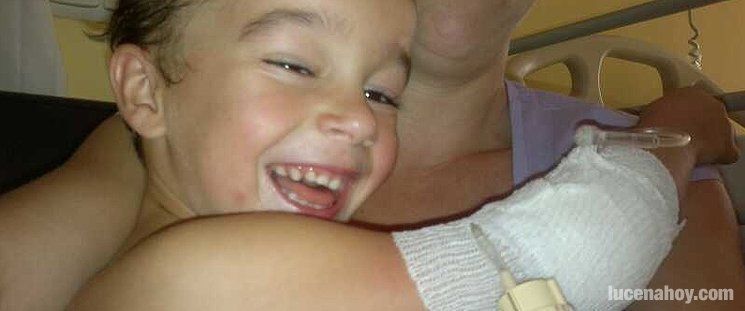  Lucena se moviliza para ofrecer tratamiento a Eloy, un niño de 4 años con una grave enfermedad 