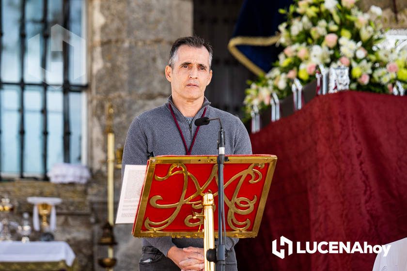 GALERÍA: La Virgen de Araceli sale en procesión de rogativa por la lluvia alrededor de su Santuario