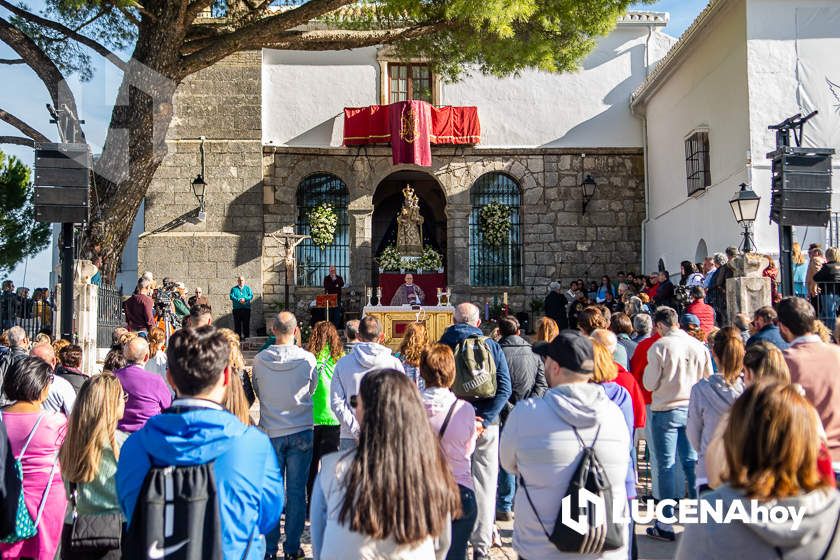 GALERÍA: La Virgen de Araceli sale en procesión de rogativa por la lluvia alrededor de su Santuario