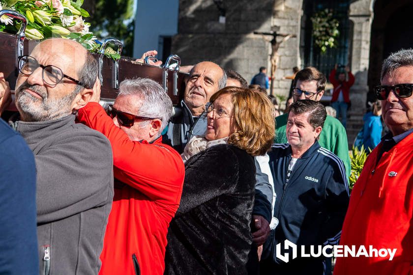 GALERÍA: La Virgen de Araceli sale en procesión de rogativa por la lluvia alrededor de su Santuario