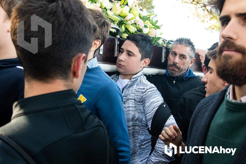 GALERÍA: La Virgen de Araceli sale en procesión de rogativa por la lluvia alrededor de su Santuario