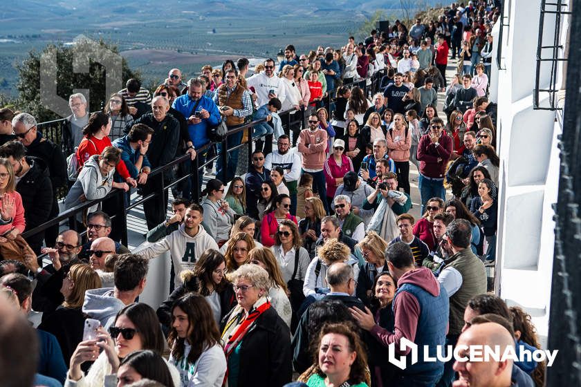 GALERÍA: La Virgen de Araceli sale en procesión de rogativa por la lluvia alrededor de su Santuario