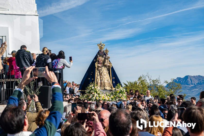 GALERÍA: La Virgen de Araceli sale en procesión de rogativa por la lluvia alrededor de su Santuario