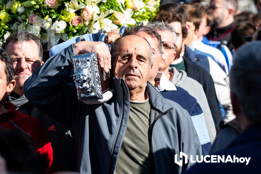 GALERÍA: La Virgen de Araceli sale en procesión de rogativa por la lluvia alrededor de su Santuario