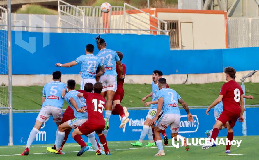 GALERÍA: El Ciudad de Lucena no puede con el Sevilla C y cede su primera derrota en el estadio municipal (1-2)