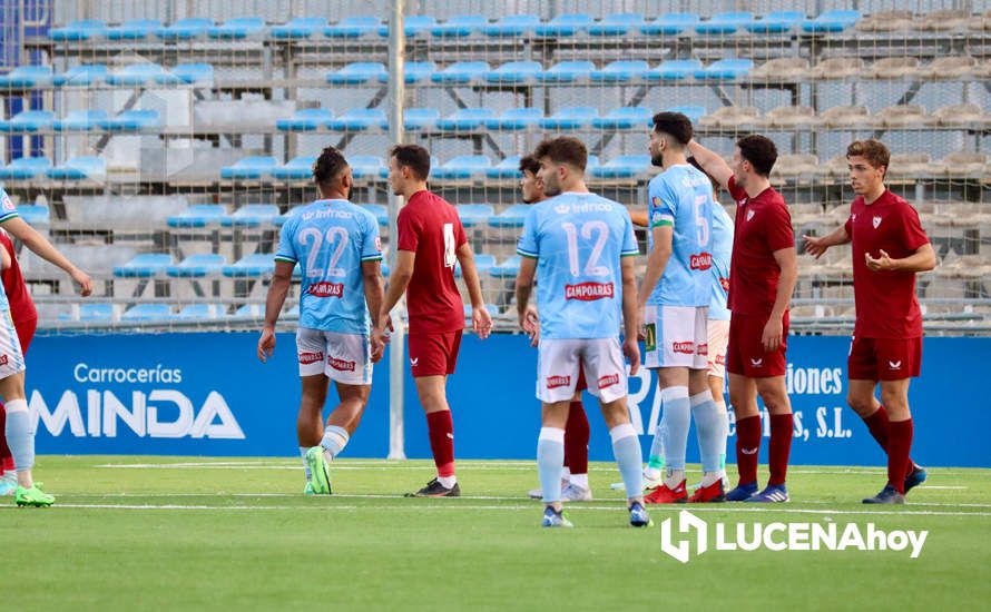 GALERÍA: El Ciudad de Lucena no puede con el Sevilla C y cede su primera derrota en el estadio municipal (1-2)