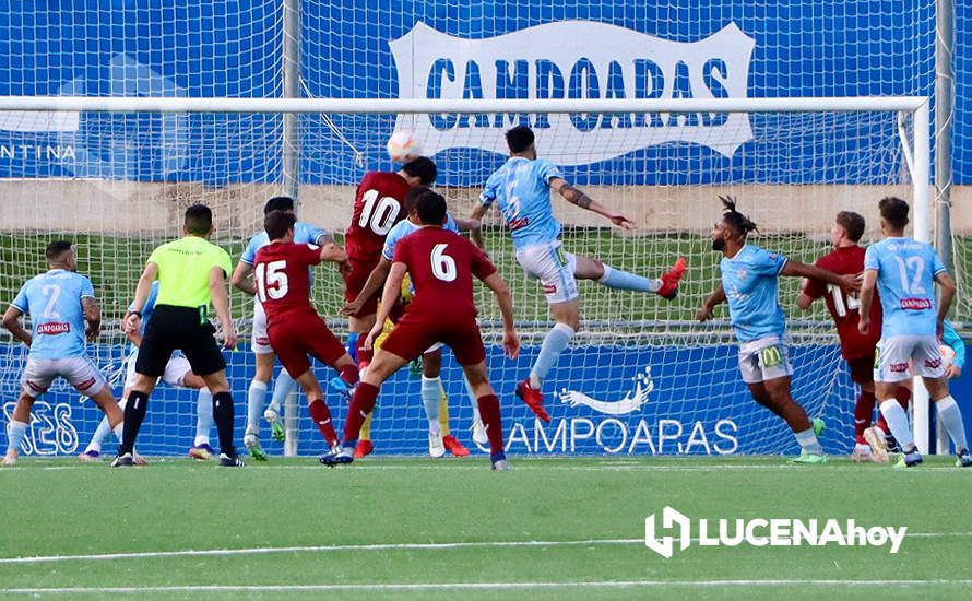 GALERÍA: El Ciudad de Lucena no puede con el Sevilla C y cede su primera derrota en el estadio municipal (1-2)