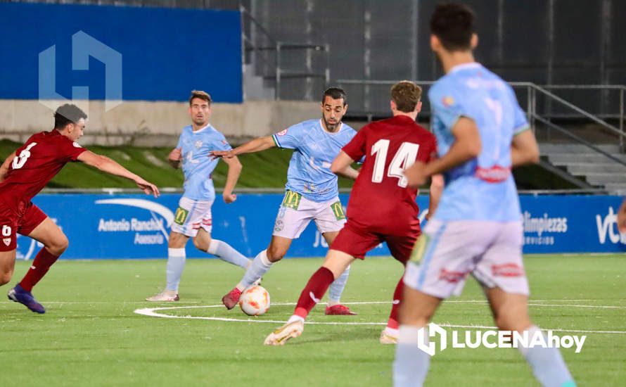 GALERÍA: El Ciudad de Lucena no puede con el Sevilla C y cede su primera derrota en el estadio municipal (1-2)