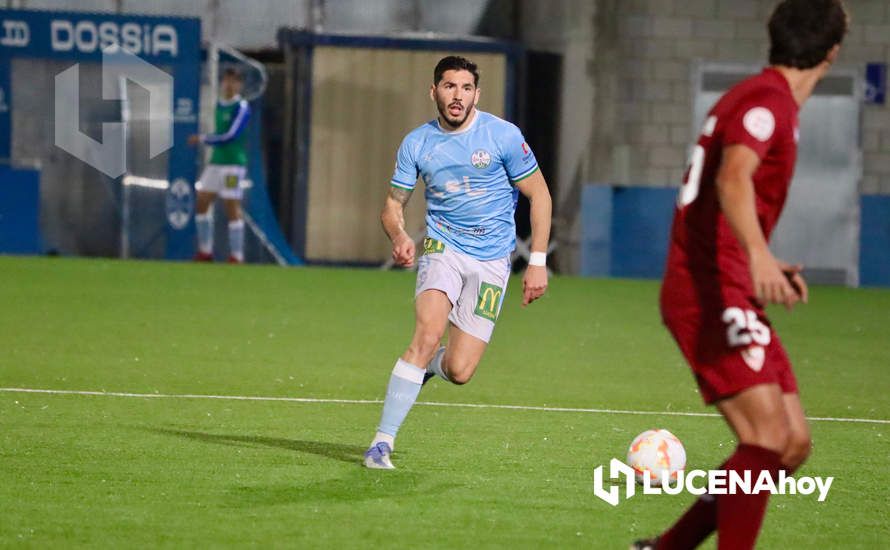 GALERÍA: El Ciudad de Lucena no puede con el Sevilla C y cede su primera derrota en el estadio municipal (1-2)