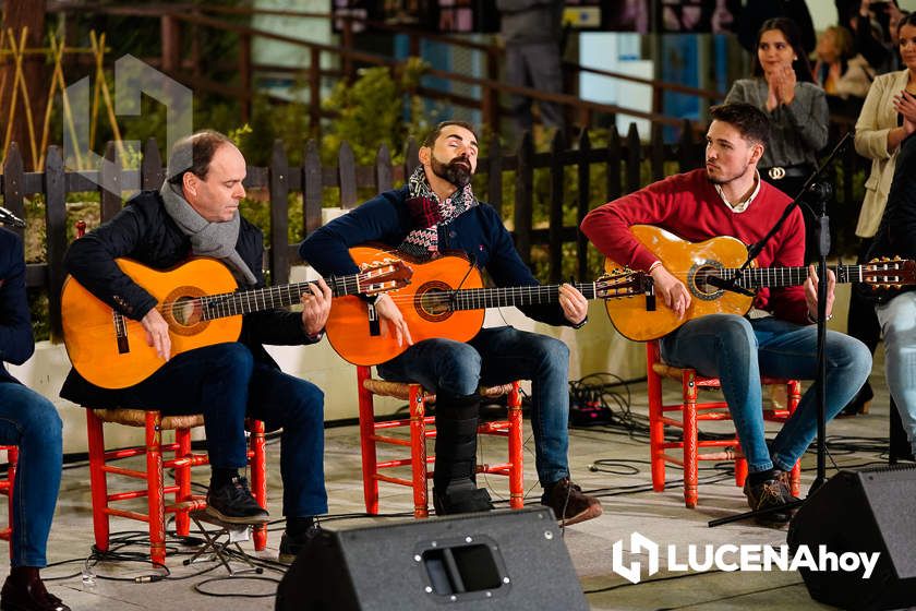 GALERÍA: Las luces de la Navidad son ya protagonistas en las calles y plazas de Lucena tras la inauguración por villancicos del Poblado de Belén