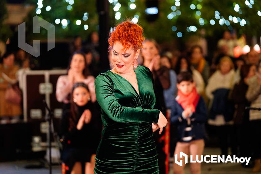 GALERÍA: Las luces de la Navidad son ya protagonistas en las calles y plazas de Lucena tras la inauguración por villancicos del Poblado de Belén