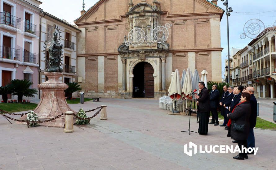 GALERÍA: La previsión de lluvia obliga a suspender parte de los actos de la  Agrupación de Cofradías en honor a su patrona, la Inmaculada Concepción