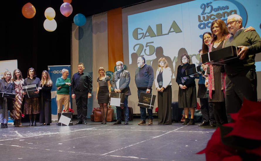GALERÍA: La ONG Lucena Acoge celebró 25 años de existencia con una gala y la entrega de distintos reconocimientos