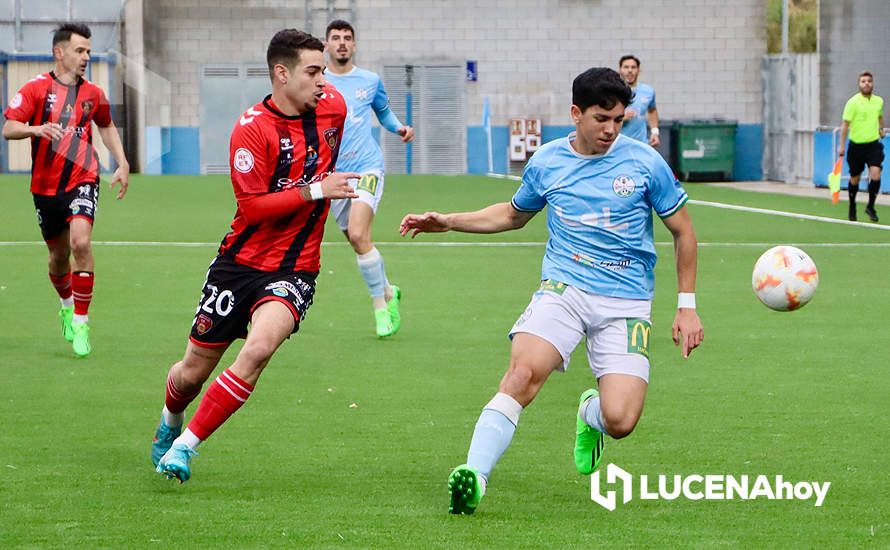 Una imagen del partido de la primera vuelta entre CD Ciudad de Lucena y Salerm Puente Genil. Archivo