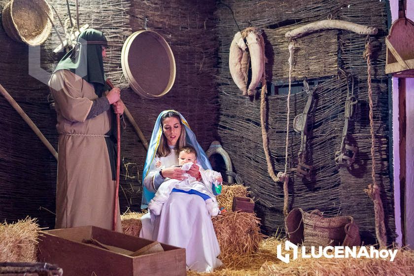 Una escena del Belén Viviente de Jauja del pasado año