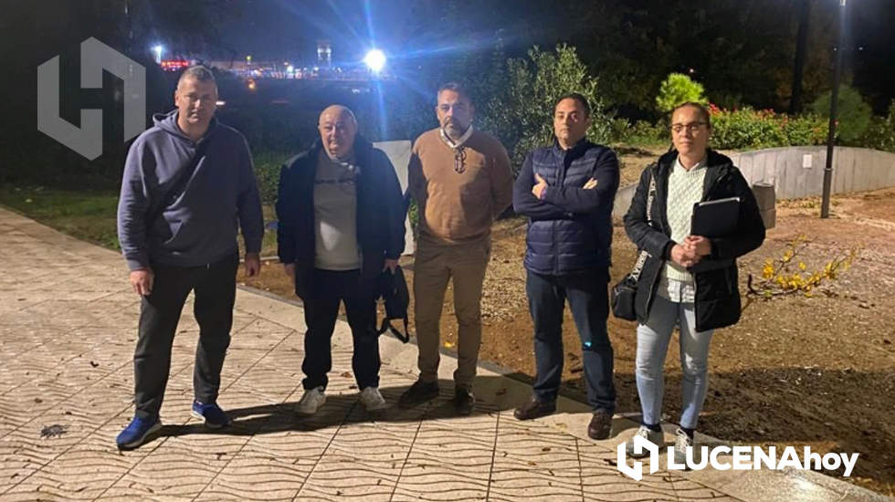  Reunión de miembros de Vox Lucena con los representantes de la Asociación Vecinal "Dehesa de la Villa" 