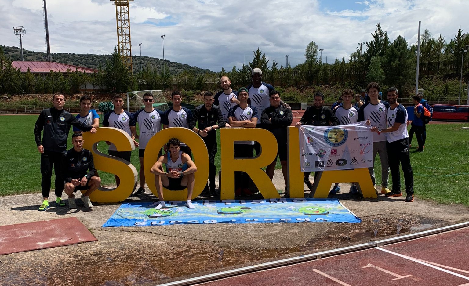 Integrantes del CD Surco Lucena en su última jornada de División de Honor