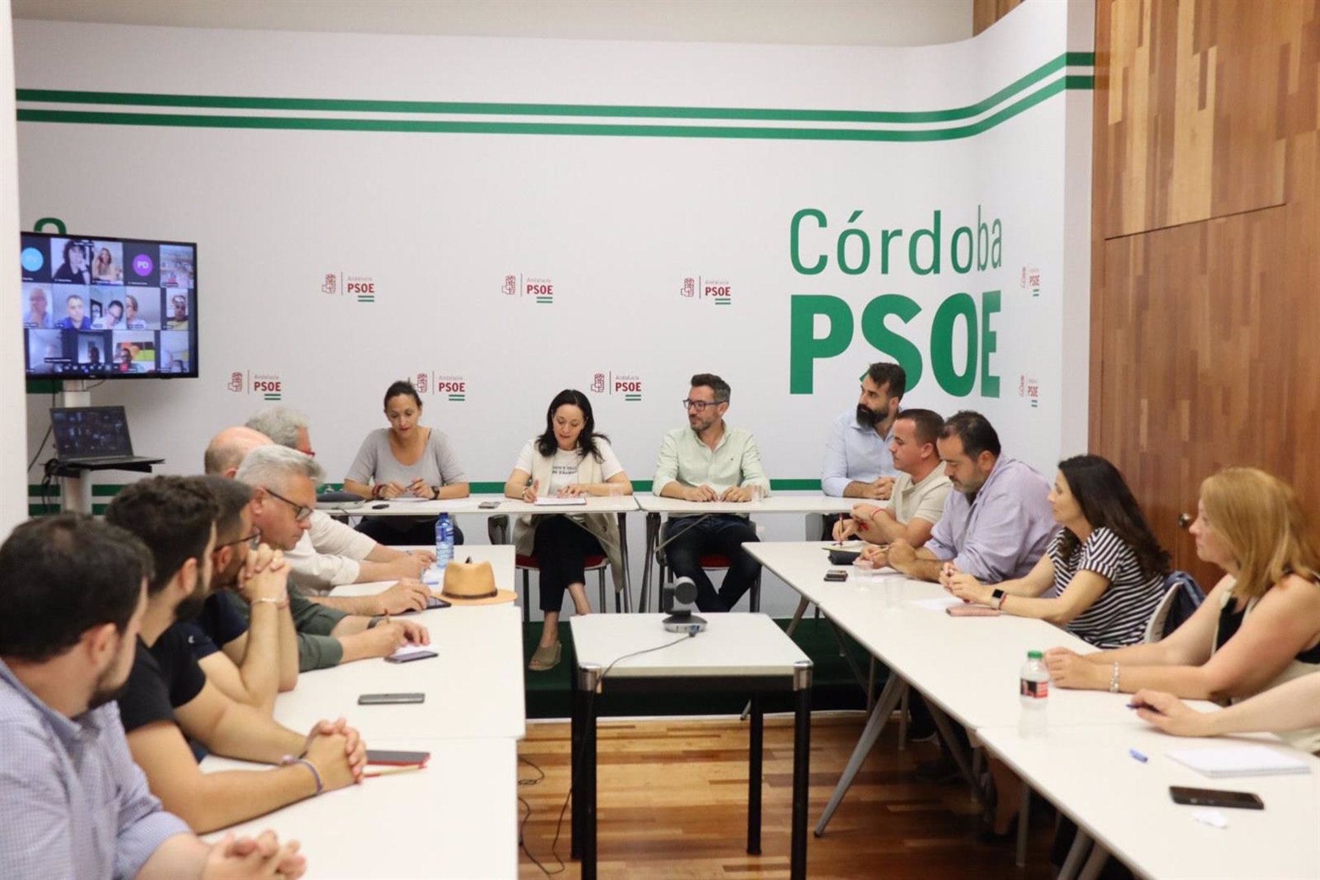 Comisión Ejecutiva Provincial del PSOE de Córdoba en la que se ha aprobado el propuesta de diputados provinciales