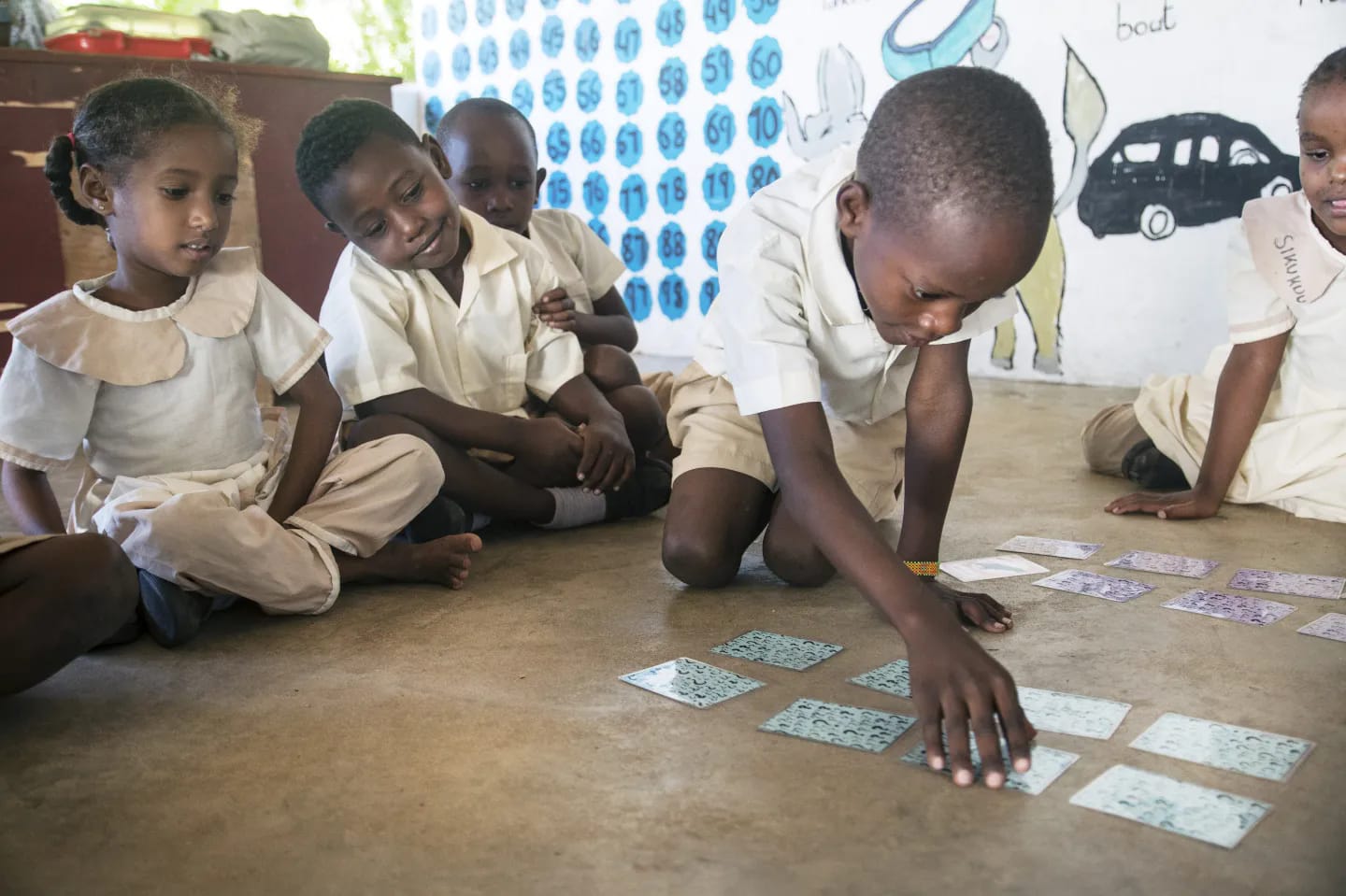 Una imagen de la escuela infantil de Anidan en Lamu. Archivo