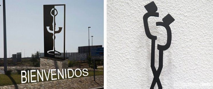  Dos esculturas de Muñoz Villarreal serán colocadas en rotondas y plazas públicas 