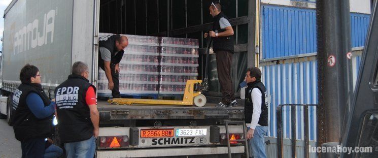  Llegan a Lucena 25.000 kilos de legumbres con destino a Filipinas 