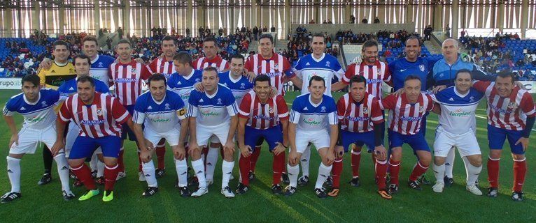  El Atlético de Madrid honra el medio siglo de vida de Los Gorditos (fotos) 