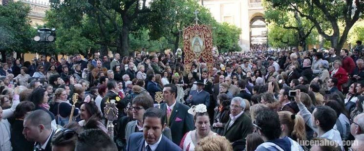  50.000 personas en el Rocío de la Fe. Fotos de la Hermandad de Lucena 