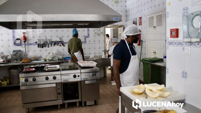 Cocina del comedor social