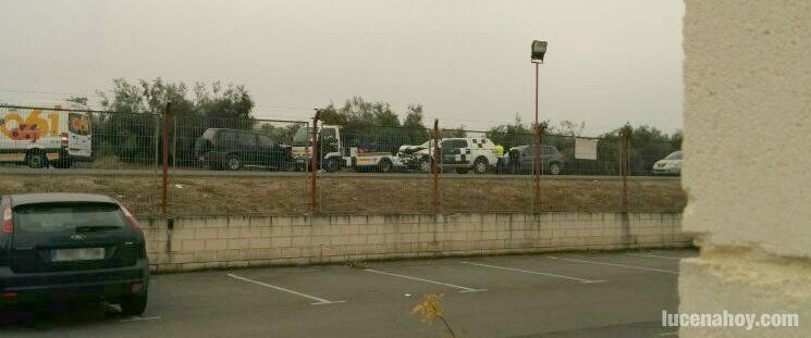  Choque frontal del nuevo coche policial con un todoterreno. Tres contusionados (fotos) 