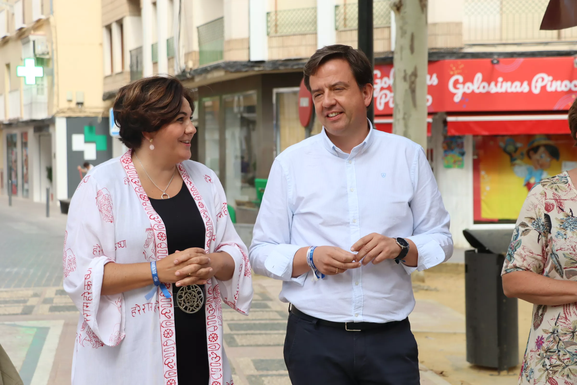 María de la O Redondo y Aurelio Fernández durante la rueda de prensa