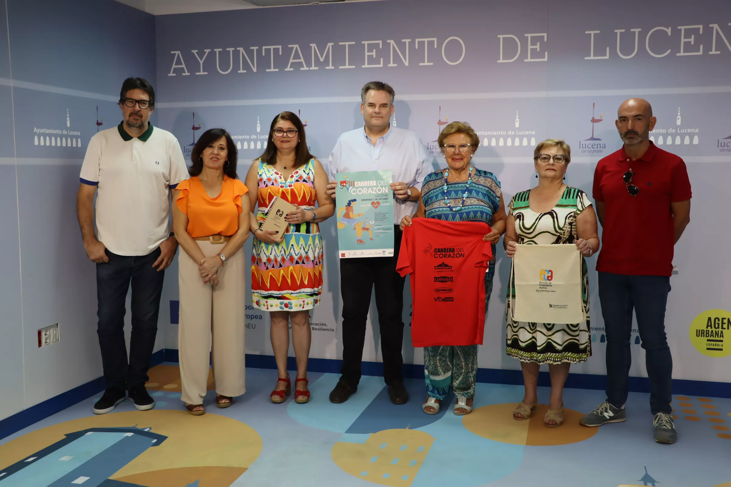 Un momento de la presentación de esta III Carrera del Corazón