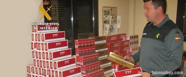  Baena: La Guardia Civil interviene 2000 cajetillas de tabaco de contrabando 