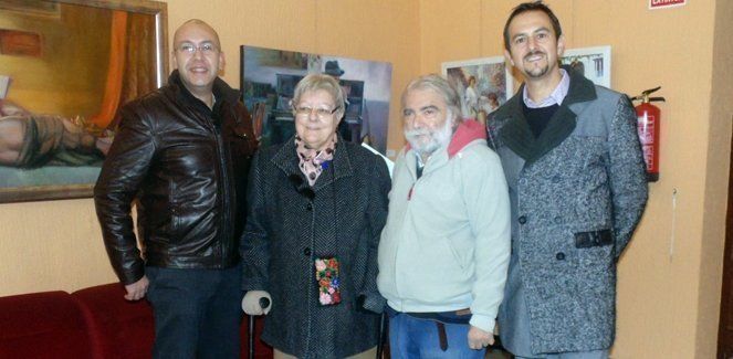  Las obras del taller de Isabel Jurado y Rafael Aguilera decoran el Palacio Erisana (fotos) 