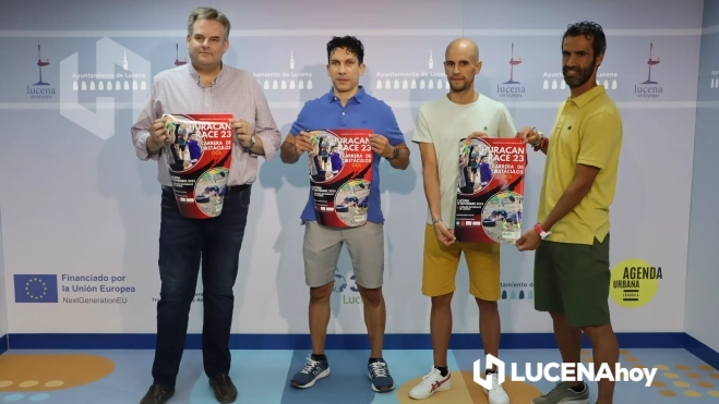 Un momento de la presentación de la prueba Un momento de la presentación de la prueba