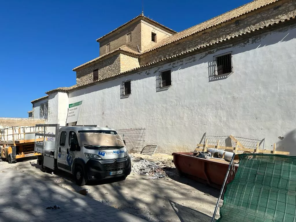 Solar que va a ser cedido a la parroquia de El Carmen por el Ayuntamiento de Lucena