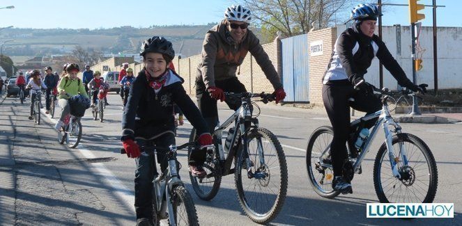  Excelente ambiente en la tercera edición de 'A Belén en bici' (fotos) 