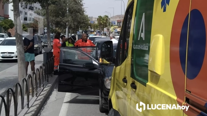 Una imagen del accidente. Foto:e 061 Córdoba Una imagen del accidente. Foto:e 061 Córdoba