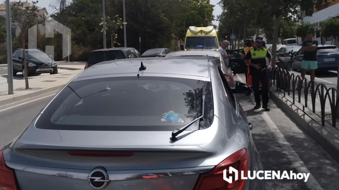 Una imagen del accidente. Foto: 061 Córdoba Una imagen del accidente. Foto: 061 Córdoba