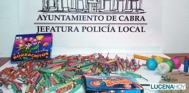  Cabra: La policía local decomisa más de 170 explosivos pirotécnicos 