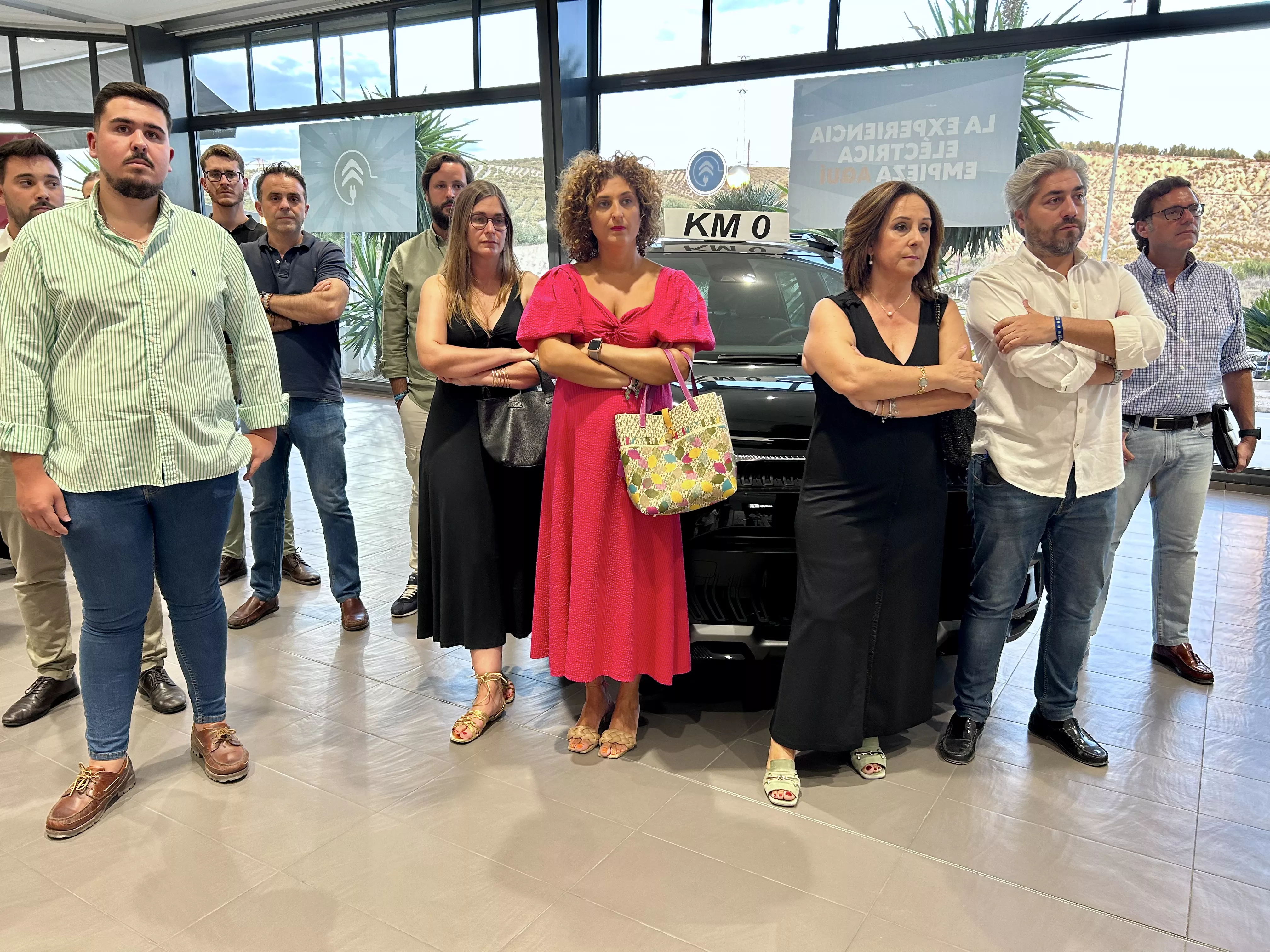 Presentación de la Caseta del Círculo Lucentino en Grupo Tobalo