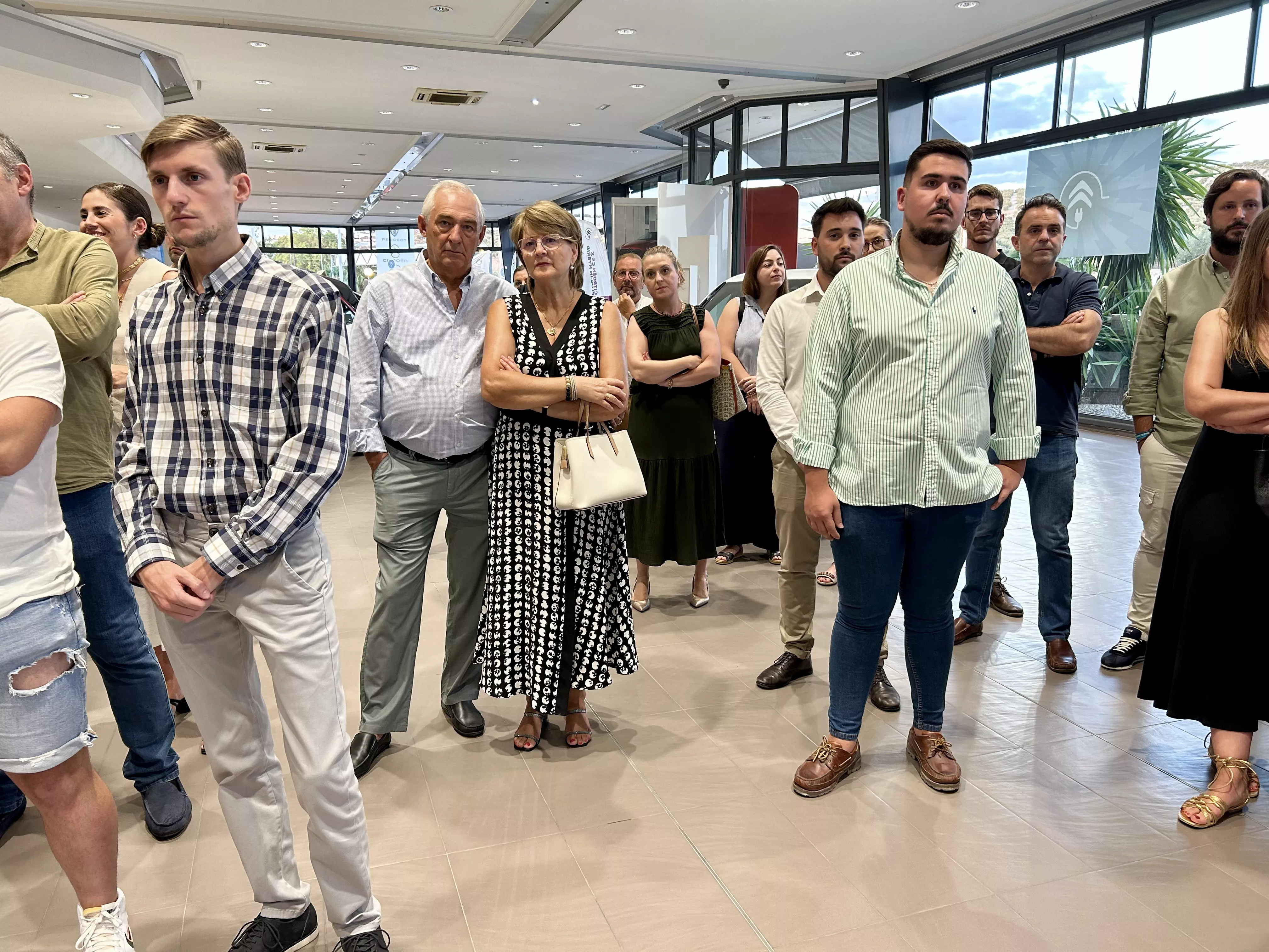 Presentación de la Caseta del Círculo Lucentino en Grupo Tobalo
