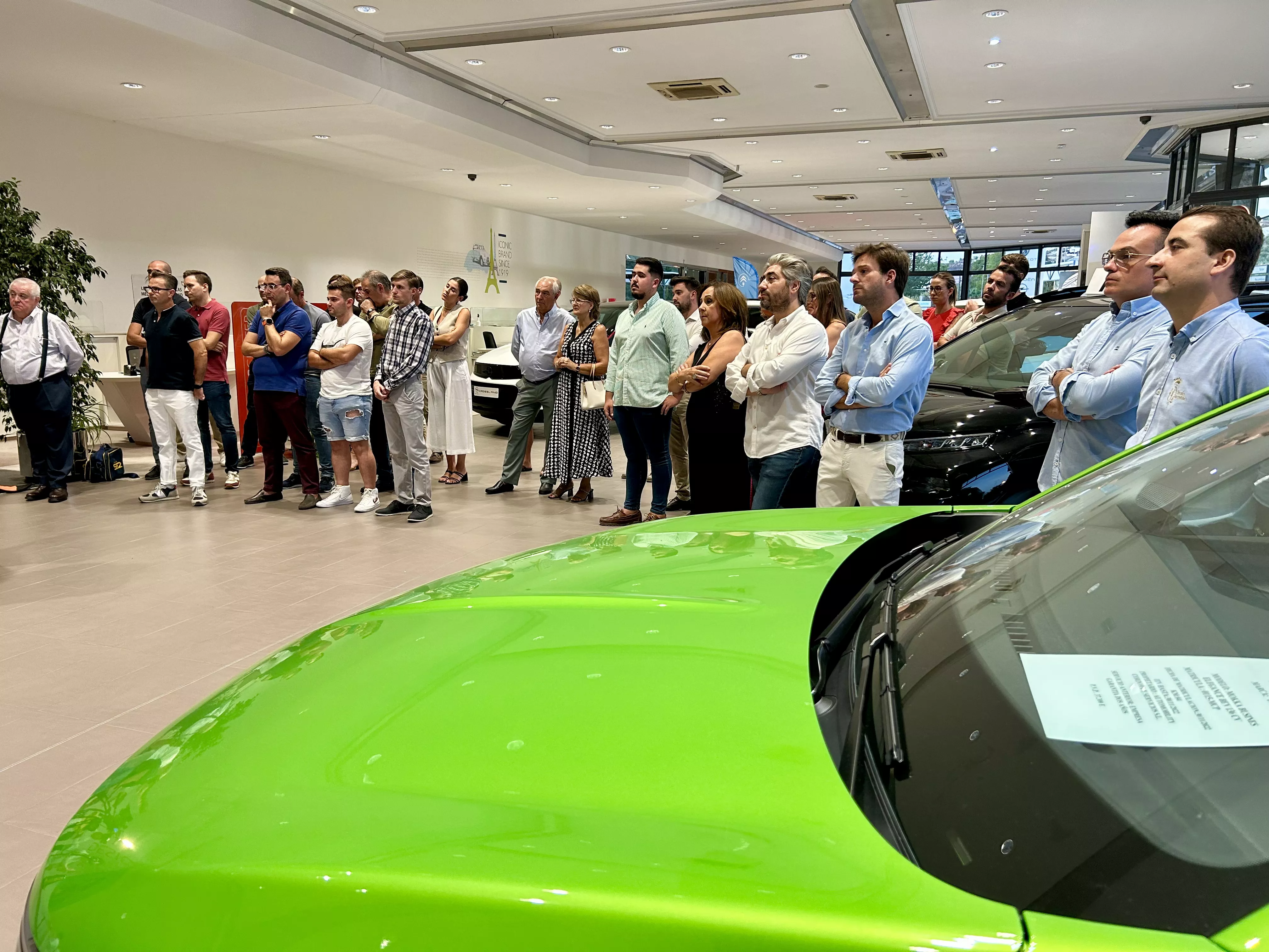 Presentación de la Caseta del Círculo Lucentino en Grupo Tobalo