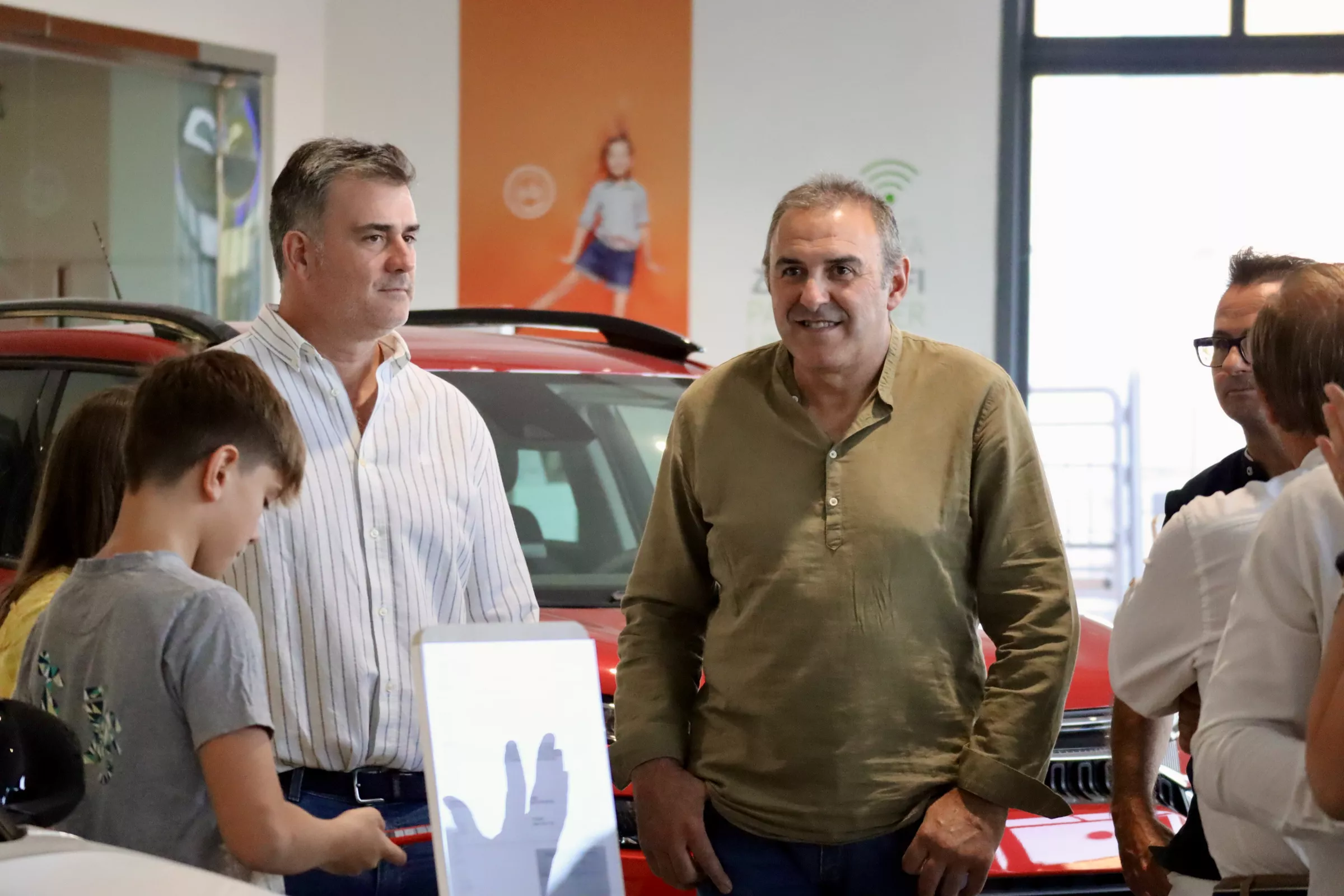 Presentación de la Caseta del Círculo Lucentino en Grupo Tobalo