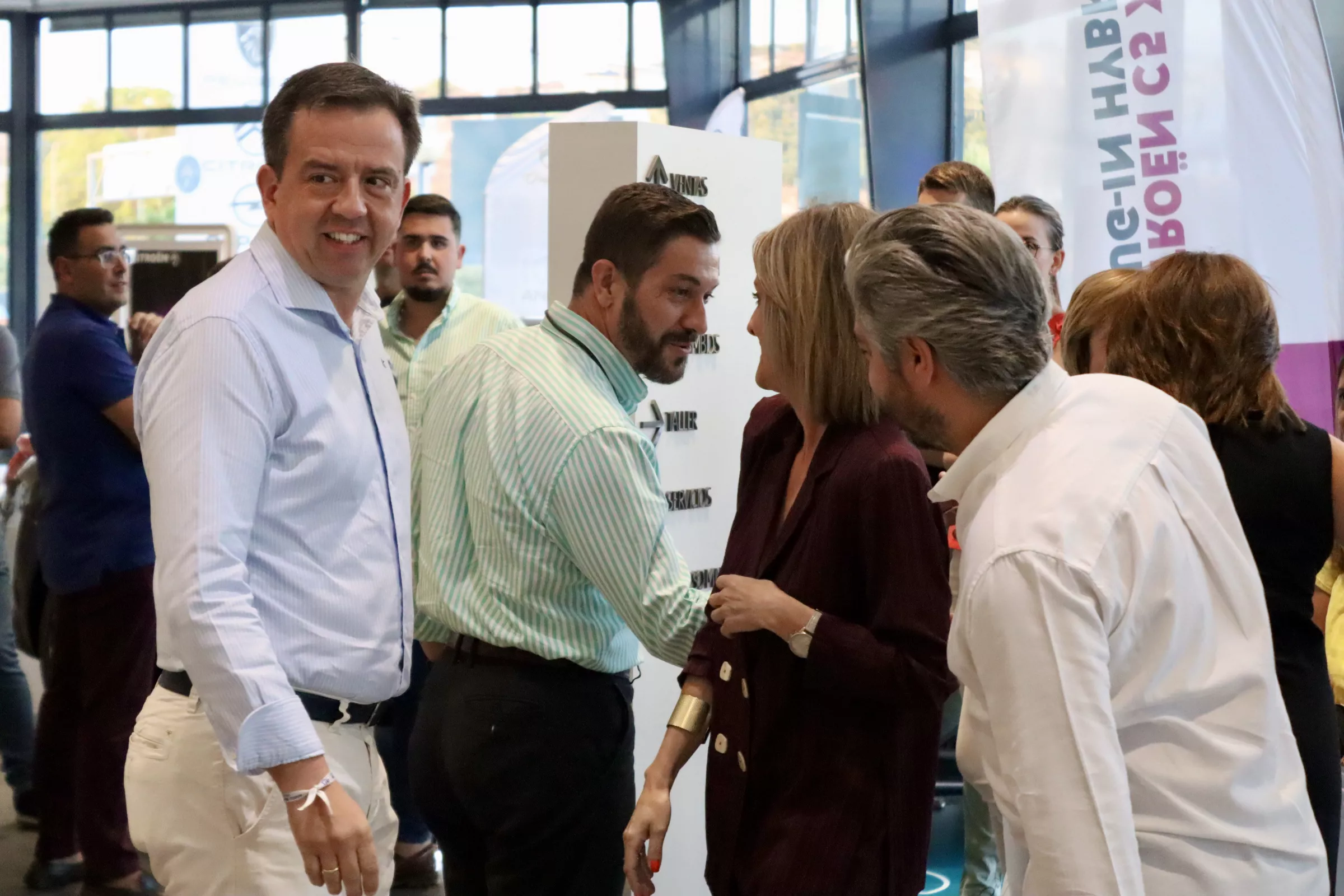 Presentación de la Caseta del Círculo Lucentino en Grupo Tobalo