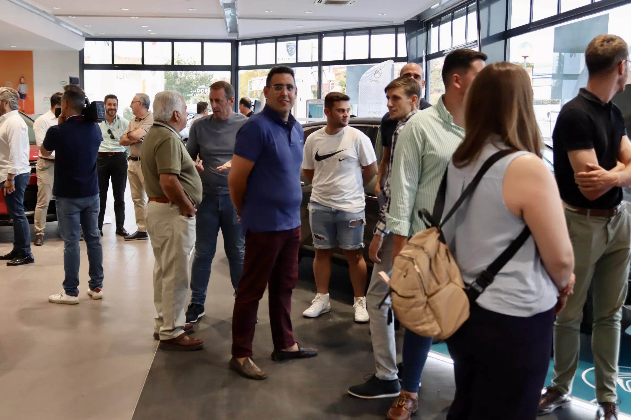 Presentación de la Caseta del Círculo Lucentino en Grupo Tobalo