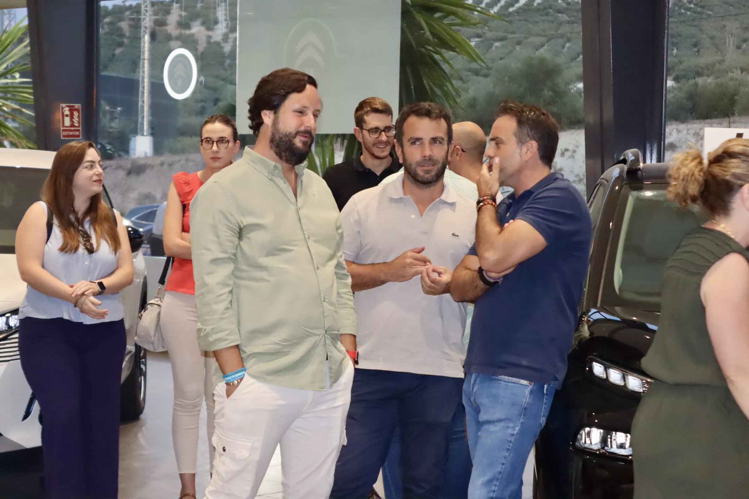 Presentación de la Caseta del Círculo Lucentino en Grupo Tobalo