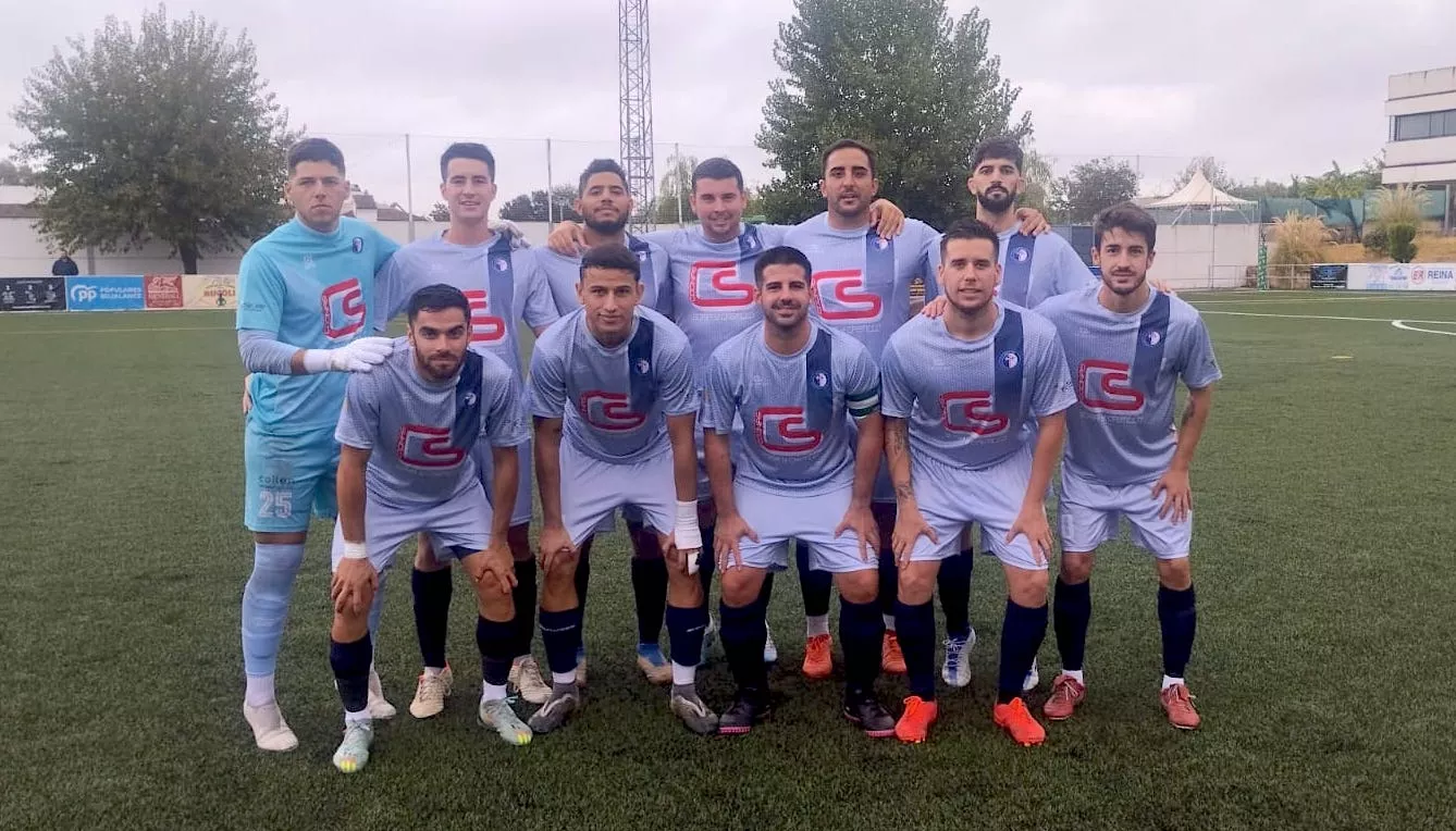 Alineación titular del CD Lucecor en su partido frente a la AD Bujalance